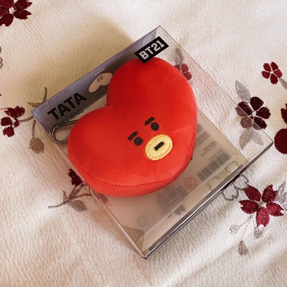 bt21 keychain / bag charm / key ring - tata